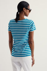 Seasalt Sailor T-Shirt - Breton Waterscape