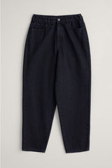 Seasalt Towan Barrel Leg Jean - Inkwell Overdye High Twist