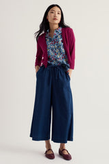 Seasalt Vanessa Cardigan - Dark Freesia