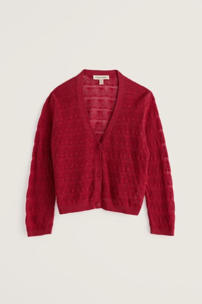 Seasalt Sweet Day Cardigan - Boat Red