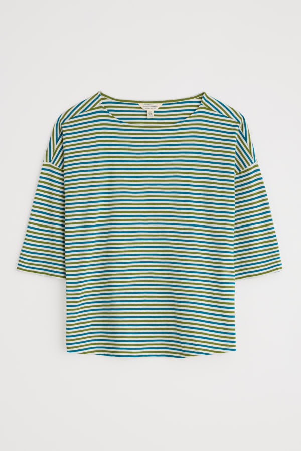 Seasalt Tremayne Quay Top - Pellitras Dark Citron