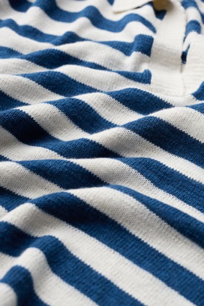 Seasalt Gwynver Jumper - Cornish Dark Voyage Chalk