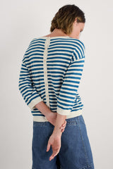 Seasalt Knavock Jumper - Mini Cornish Sailor Ecru