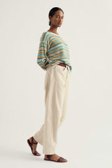 Seasalt Knavock Jumper - Dittany Amber Multi*