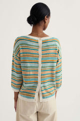 Seasalt Knavock Jumper - Dittany Amber Multi*