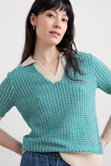 Seasalt Reed Bunting Top - Downwind Chalk Emulsion