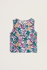 Seasalt Colour Study Top - Inky Fronds Chalk Mix
