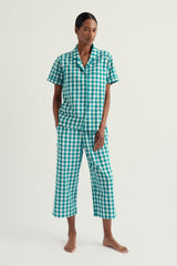 Seasalt Nesting Bird Pyjamas - Foredeck Deep Dive Chalk