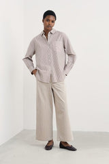 Sea Path Shirt - Mini Sunrise Elderberry