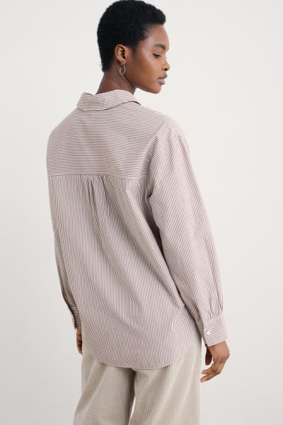 Sea Path Shirt - Mini Sunrise Elderberry