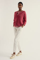 Seasalt Pentire Steps Cardigan - Echinacea*