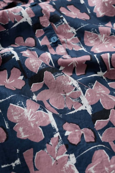 Seasalt Ysella Top - Monoprint Floral Maritime