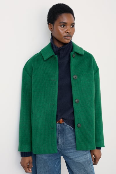 Seasalt Beamwind Coat - Puppy Tooth Glade