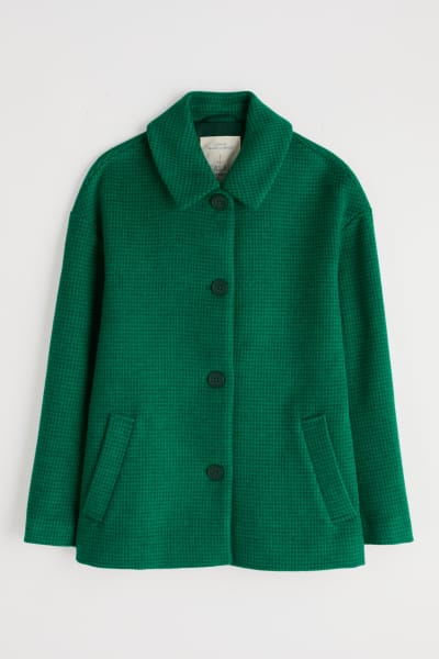 Seasalt Beamwind Coat - Puppy Tooth Glade