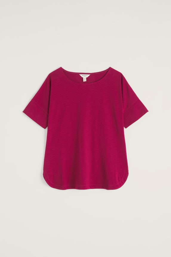 Seasalt Bryher View T-Shirt - Dark Freesia*