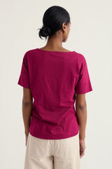 Seasalt Bryher View T-Shirt - Dark Freesia*