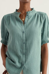 Seasalt Shore Path Shirt - Sardine