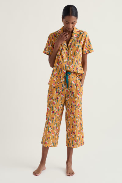 Seasalt Nesting Bird Pyjamas - Snapdragon Mango