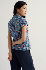 Seasalt Rushmaker Shirt - Spring Stems Seascape Mix