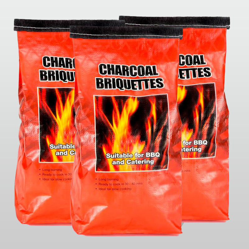 Charcoal Briquettes - Pallets of 4kg Bags