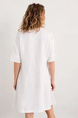 Seasalt Draw Kiln Dress - Chalk*