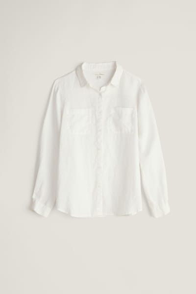 Seasalt Hazel Branch Shirt - Chalk