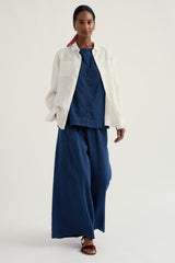 Seasalt Hazel Branch Shirt - Chalk