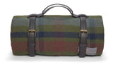 Hicks & Brown Outdoor Blanket Green Check