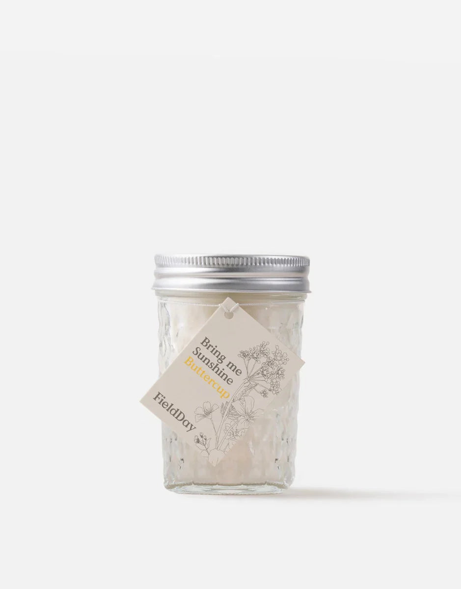 FieldDay Jam Jar Candle - Buttercup