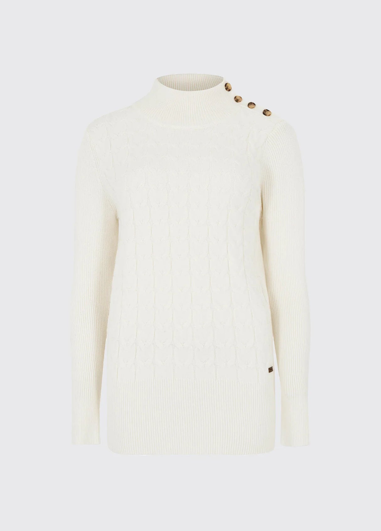 Dubarry Claremont Women’s Sweater - Chalk