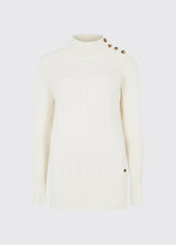 Dubarry Claremont Women’s Sweater - Chalk