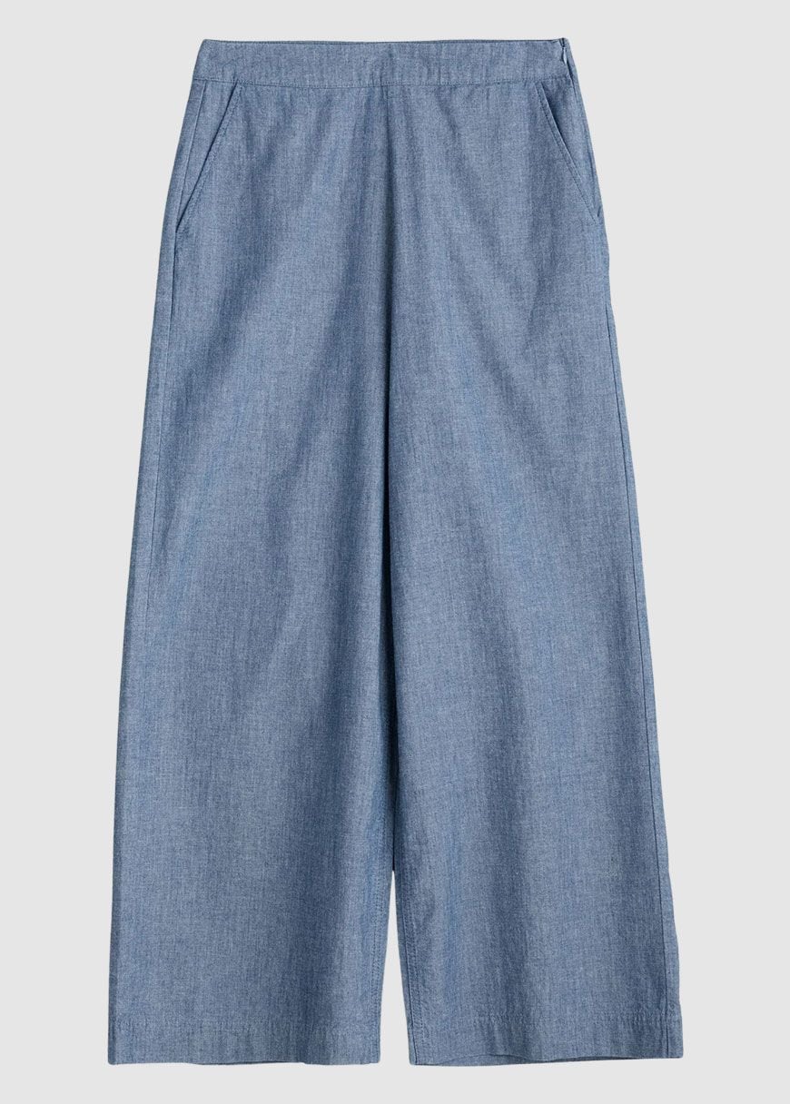 Seasalt Calluna Trousers - Mid Wash Cross Hatch*