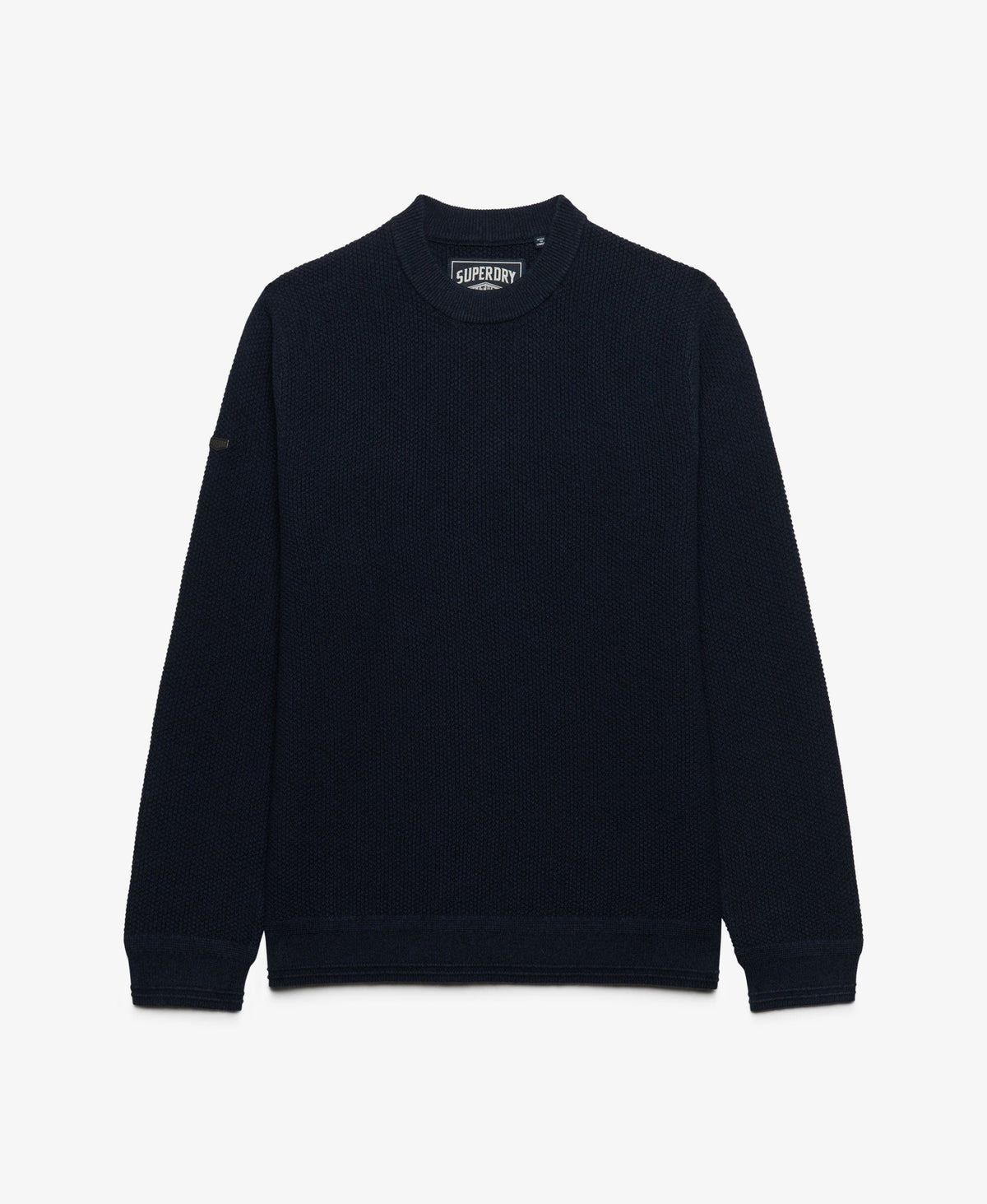 Superdry Texture Jumper - Navy Twist