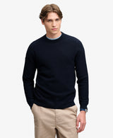 Superdry Texture Jumper - Navy Twist