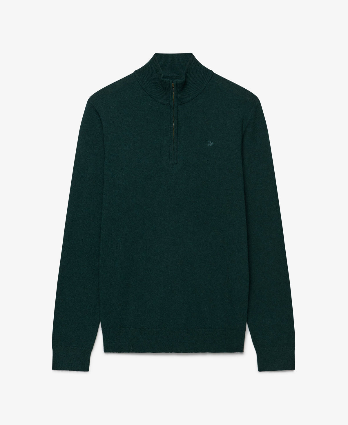 Superdry Essential 1/2 Zip - Deep Pine Green