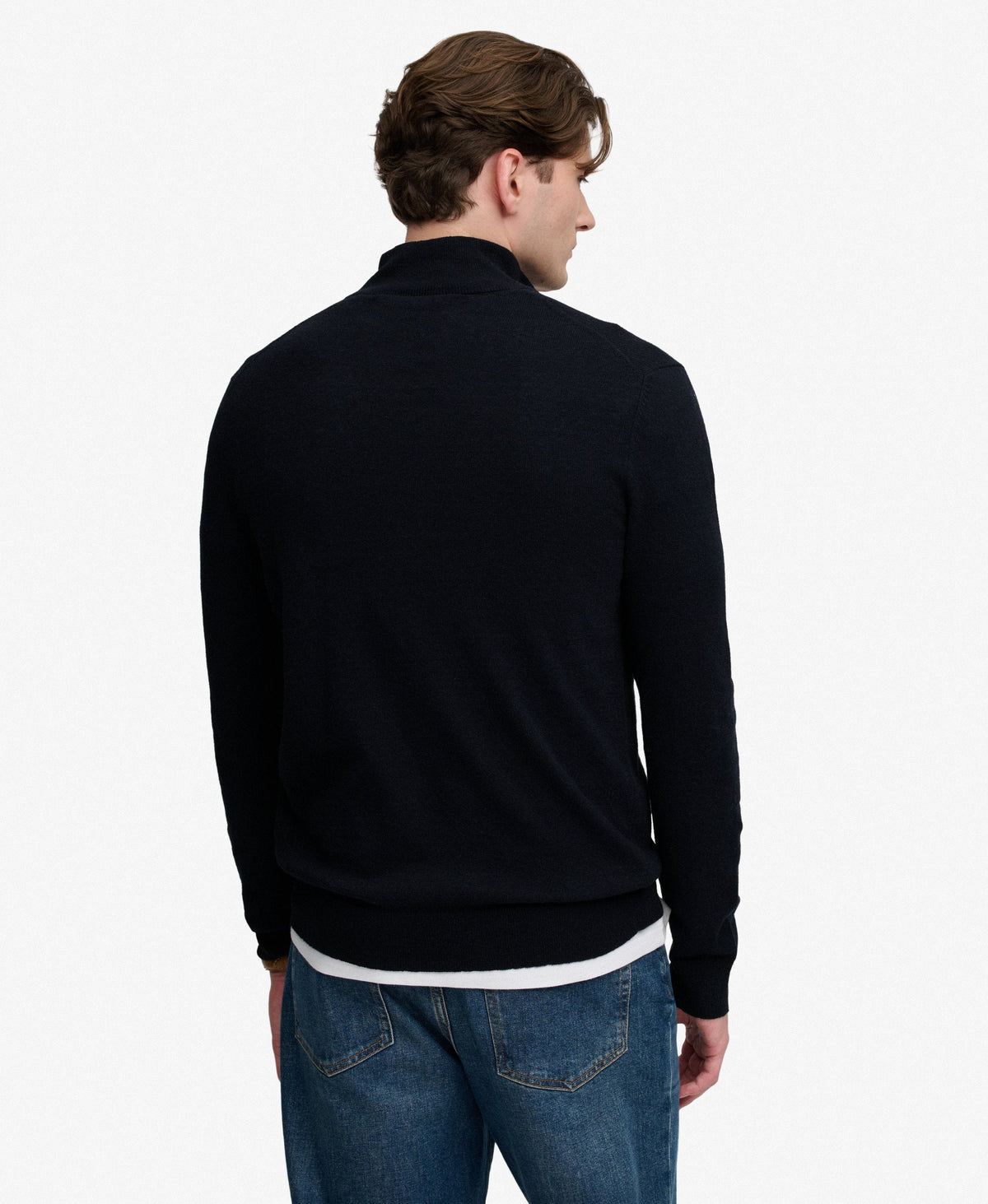 Superdry Essential 1/2 Zip - Deepest Navy