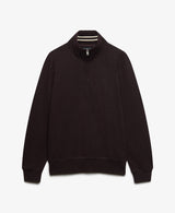 Superdry Essential Serif Logo Half Zip - Heritage Port Marl