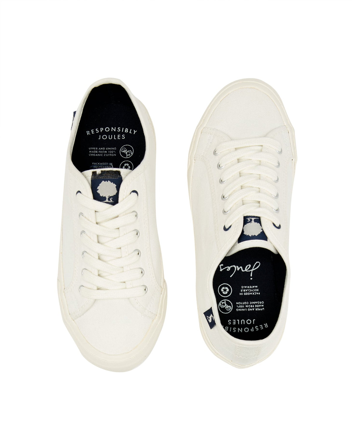 Joules Sustainable Coast Pump - White