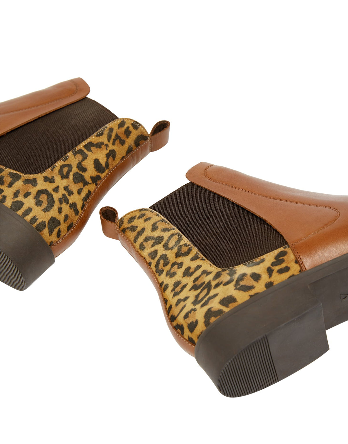 Joules Chelmsford Chelsea Boots - Leopard