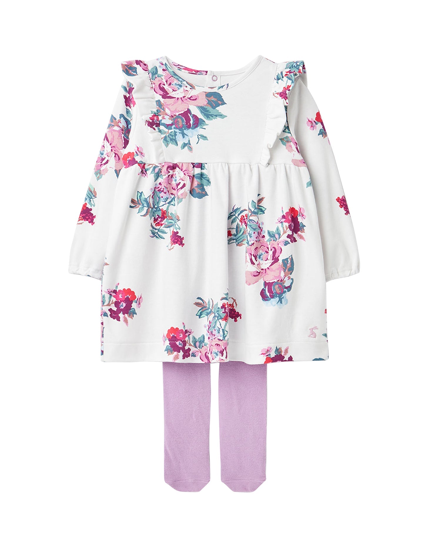 Joules Harleigh Dress Set - White Floral