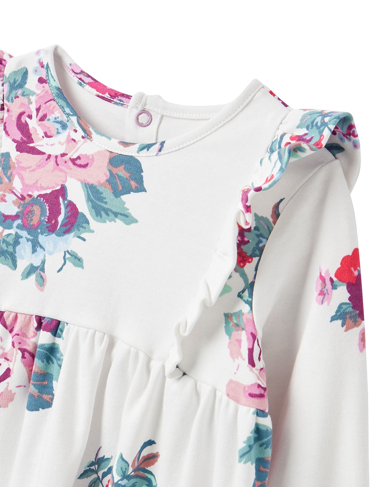 Joules Harleigh Dress Set - White Floral