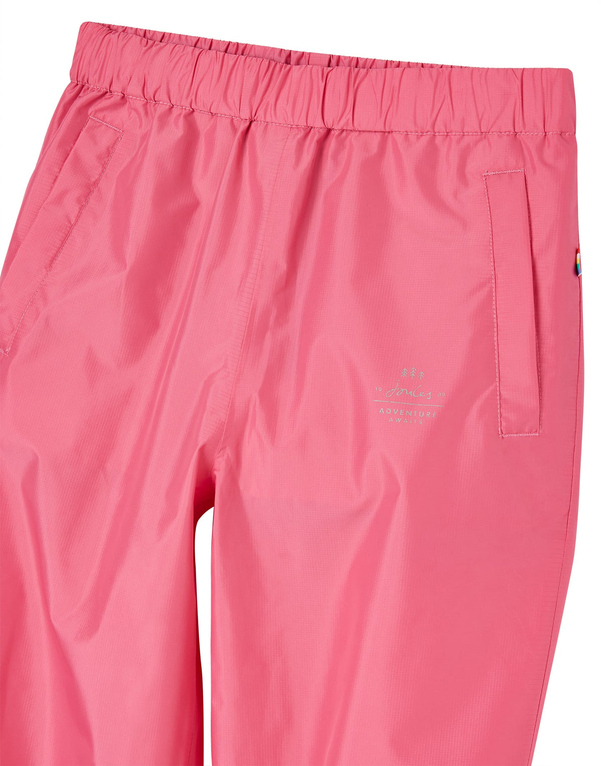 Joules Bayfield Waterproof Packable Trousers - Unique Pink