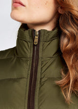 Dubarry Spiddal Quilted Gilet - Olive