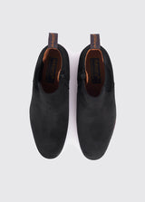 Dubarry Bray Chelsea Boot - Black Suede