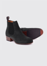 Dubarry Bray Chelsea Boot - Black Suede