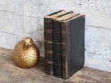 Old French books for decoration - Antique Brown