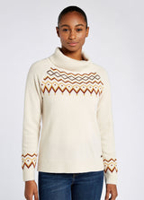 Dubarry Riverstown Fair Isle Sweater - Chalk