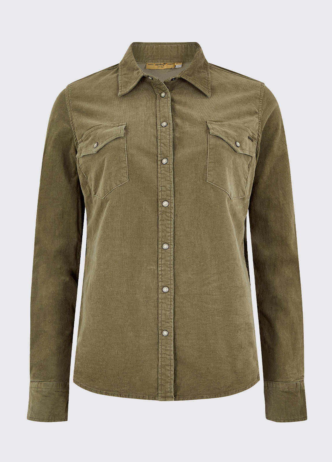 Dubarry Angelica Pincord Shirt - Dusky Green