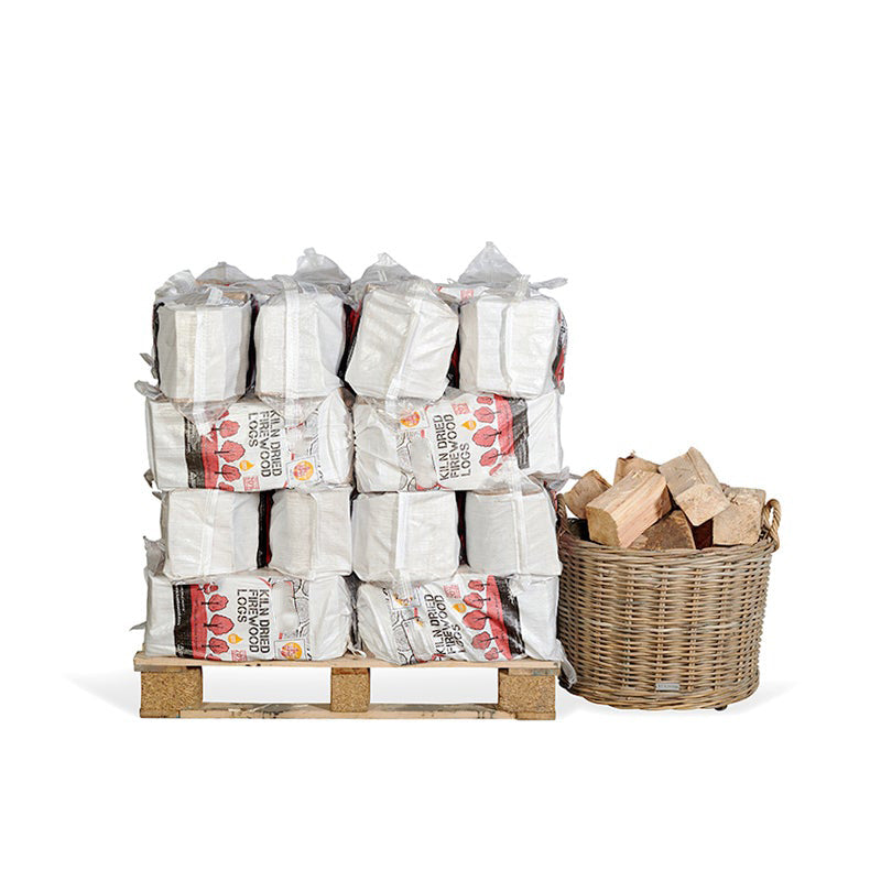 Kiln Dried Firewood 48x Woven Bags