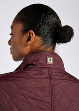 Dubarry Rathdown Quilted Gilet - Currant